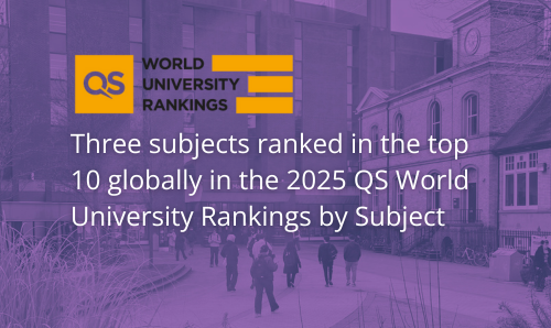 曼彻斯特大学2025QS学科表现卓越(图1)