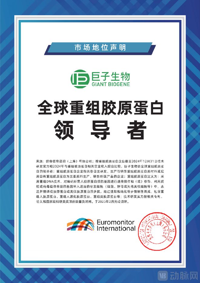 再迎突破！中国重组胶原蛋白产业化正重新定义全球标准(图1)