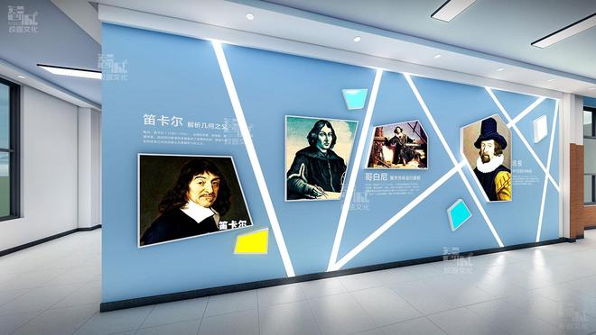 初高中校园科技走廊文化墙建设设计时如何选择展示内容？(图1)